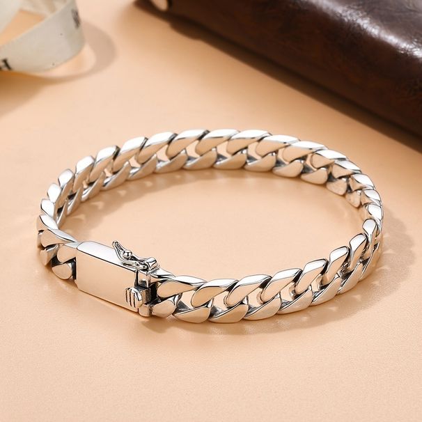High Quality, Fashionable And Personalized Miami Cuban Chain Men's Metal Bracelet Trend Classic Banquet Jewelry_ipsvogv.com
