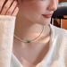 Shi Family Pearl Necklace For Women, Light Luxury, Niche, High-end, Collarbone Chain, Jade Pendant Necklace, Jewelry,_ipsvogv.com