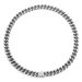 Stainless Steel Engraved Necklace Jewelry Cuban Ins Style Fashion Hip Hop Titanium Steel Men's Chain_ipsvogv.com