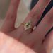 Night Star Eyes "Sparkle Light Blue Zircon Clear Cool, Small And Exquisite Heavy Industry High Beauty Index Finger Ring_ipsvogv.com
