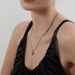 Women's Jewelry Double Layered Love Snake Bone Necklace Light Luxury High End Design Fashion Temperament Clavicle Chain_ipsvogv.com