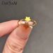 Cute Little Star Female Fashion Personality, Simple Temperament, Diamond Inlaid Ring, Adjustable Joint Ring_ipsvogv.com