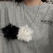 Unisex Ball Geometric Necklace Sweet Cool Style Light Luxury Personality All Match Advanced Autumn And Winter All Match Sweater Chain Clavicle Chain_ipsvogv.com
