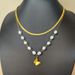 2023 New Instagram Cool Wind Double Layered Layered Pearl Necklace For Female Hip Hop, Unique Design, Butterfly Collar_ipsvogv.com