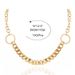 Jewelry Retro Alloy Circle Sexy Necklace Sweet Ins Style Geometric Necklace Female_ipsvogv.com