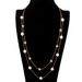 Korean Pearl Fashion Double Necklace Long Sweater Chain Necklace Accessories Necklace_ipsvogv.com