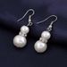 Pearl Necklace Earrings Bracelet Set Three-piece Personalized Pearl Clavicle Necklace Jewelry Set_ipsvogv.com