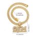 New GFM Letter Hip Hop Pendant High Quality Design Alloy Full Diamond Cuban Chain Necklace_ipsvogv.com