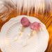 Women’s Jewelry Set Fashion Atmosphere Rose Petal Earrings New Retro Niche Gauze Camellia Flower Tassel Earrings National Style Earrings_ipsvogv.com