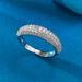 Xiancan Jewelry New Product Full Diamond Zircon Ins Trendy Style French S Silver Ring_ipsvogv.com