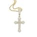 Hip Hop New Cross Zircon Pendant Diamond Studded Full Diamond Men's Necklace_ipsvogv.com