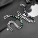 Men's And Women's Hip Hop Trend Brand Ins Style Adjustable Length Tiger Eye Stone Obsidian Cuban Chain Splicing Bracelet_ipsvogv.com