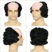 old man bald wig funny bald wig bald men's wig children's performance props_ipsvogv.com