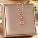 Cross Mirror Dynamic Double Titanium Steel Necklace With Female Personality And Pulsating Heart Pendant, High-end_ipsvogv.com