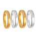 Wemen's Jewelry Popular Titanium Steel Gold Textured Bracelet Plain Ring Bracelet_ipsvogv.com