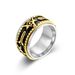 Men's Jewelry Rotatable Titanium Steel Masonic Ring Men's Large Wrench Ring Hand Jewelry_ipsvogv.com