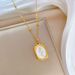 2023 New Mirror Vision One Rose Box Transport Bead Bean Medium Length Sweet Cool Fashion Necklace_ipsvogv.com