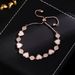 High Version Thickened Electroplated Pink Bra, Light Luxury And Versatile White Powder Fritillaria Heart-shaped_ipsvogv.com