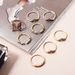 New Bohemian Style With Diamond And Butterfly Joints, Set Of 8 Ring Accessories_ipsvogv.com