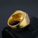 Trendy Nightclub Hip-Hop Titanium Steel Color-Retaining Gold-Plated Full Diamond Men's Ring_ipsvogv.com