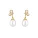 New Hot Selling Butterfly Pearl Earrings With Female Niche Design, Light Luxury White Mother Of Pearl Earrings, Ins Style Earrings_ipsvogv.com