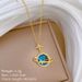 【 】 Starry Sky, Stars, Moon, Diamond, Light Luxury, Gorgeous Charm, Full Diamond Necklace, Women's Versatile Clavicle_ipsvogv.com