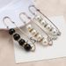 Pearl waist pin accessories dress pants waist big change small artifact clothing collar high end anti exposure brooch_ipsvogv.com