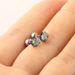 5mm Round Zircon Earrings Grasping Zirconium Earrings Small Earrings Stainless Steel Body Piercing Jewelry_ipsvogv.com