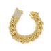 Hip Hop Colored Rhinestone Bracelet 20mm Rainbow Necklace, Mixed Color Cuban Necklace_ipsvogv.com