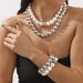 Personalized new minima listpearl bead bracelet necklace, light luxury, niche temperament, multi-layer layered_ipsvogv.com