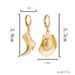 European And American Cross Border Western Cowboy Boots Cowboy Hat Two Piece Earrings Gold Plated Niche Personality Fashion Earrings_ipsvogv.com