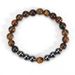 8cm Eye Black Gallstone Natural Bracelet Bracelet Elastic Beads Adjustable_ipsvogv.com