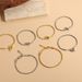 Women's Jewelry Love Cylindrical Lock Metal Texture Bracelet Female Ins Style OT Buckle Copper Color Preserving Electroplating Bracelet_ipsvogv.com