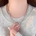 Women's Jewelry Exquisite Sugar Cube Pearl Necklace Light Luxury High End Design Fashion Temperament All Match Clavicle Necklace_ipsvogv.com