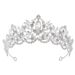 New High End Luxury Crystal Bridal Headdress Alloy Crown Wedding Hair Accessories Banquet Evening Hair Crown_ipsvogv.com