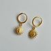 Unisex Fashionable Niche INS Retro Style Medieval Face Sun Pendant Earrings_ipsvogv.com