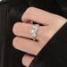 Emotional Construction, Niche Ring, Female Aloofness, High-end Color Zircon Design, Personalized Index Finger Fashion_ipsvogv.com