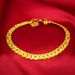 Fashion Vietnamese Fried Dough Twists Women's Suit Gold Plated Bell Bracelet Accessories_ipsvogv.com