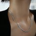 Titanium NK Encrypted Necklace Men's Cuban Stainless Steel Collarbone Fashion Jewelry Chain Minimalist Bracelet_ipsvogv.com