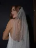 Jewelry 2m Long Glitters Wedding Veils Sparkly One Tier With Comb Bride Veil Women Headpiece Bridal Hair Accessory_ipsvogv.com