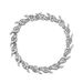INS Style 8mm Wave Pattern Ice Crystal Necklace Niche Design High End Female Bracelet Personality Simple Clavicle Chain Hand Jewelry_ipsvogv.com