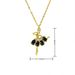 New Style Simple Diamond Dancing Girl Necklace Sweater Chain Ballet Girl Pendant Clavicle Chain Jewelry_ipsvogv.com