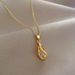 Rotatig 【 】 Water Drop Light Luxury Charm Gorgeous Full Diamod Necklace Wome's Versatile Clavicle Titaium Steel 【 】_ipsvogv.com