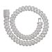 Hip Hop New 12mm Wide Cuban Chain Necklace Zircon Men's Necklace_ipsvogv.com