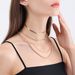Punk Metal Snake Bone Chain Necklace Women, Personalized Mix And Match Twist Box Chain Necklace Set_ipsvogv.com