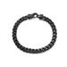 Minimalist Trendy Stainless Reversible Twist Dragon Bone Flower Basket Chain Men's Titanium Steel Polished Bracelet_ipsvogv.com