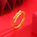 Live Mouth Sand Gold Ring, Women's Temperament, Multi Style Bow, Bamboo Knot, Copper Alloy Jewelry_ipsvogv.com