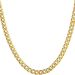 Stainless Steel Electroplated Gold With High-end Feel, Simple Style, Fashionable Cuban Chain Necklace_ipsvogv.com