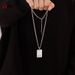 Men's Jewelry Hip Hop Stainless Steel Trendsetter Spade A Men And Women Same Necklace Personality Playing Card Pendant_ipsvogv.com