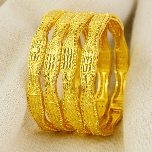 Women's Charm Flower Bracelet Dubai Ethiopia Hawaii Bridal Jewelry Party_ipsvogv.com